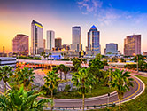 A view of the Tampa skyline