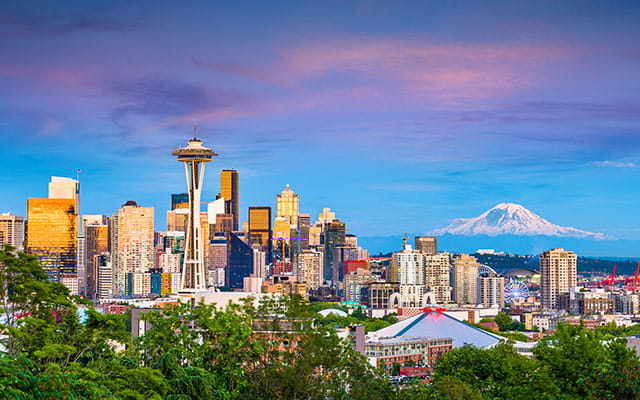 A view of the Seattle skyline