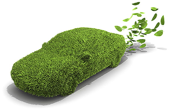 green moving eco car