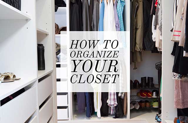 Learn the best tips and tricks for organizing your closet space delivered by 1-800-PACK-RAT!