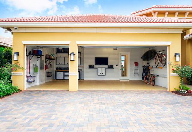 clean garage