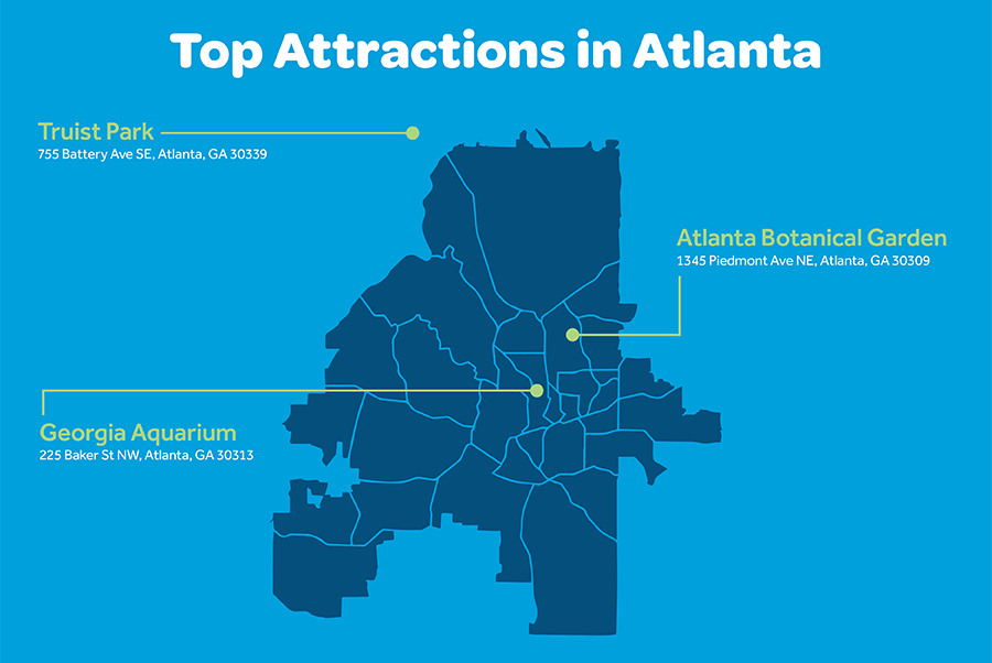 Top Attractions In Atlanta