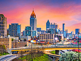 An image of the downtown Atlanta skyline