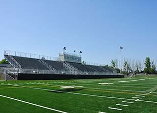 Store sporting event items in portable storage containers