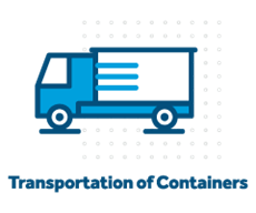 Transportation of containers