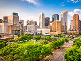 A view of the Houston skyline