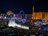 A view of the Las Vegas, NV skyline