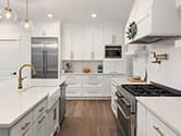 A beautiful modern kitchen