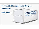 1-800-PACK-RAT portable storage container