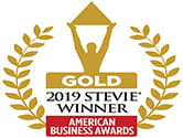 Gold Stevie Award logo